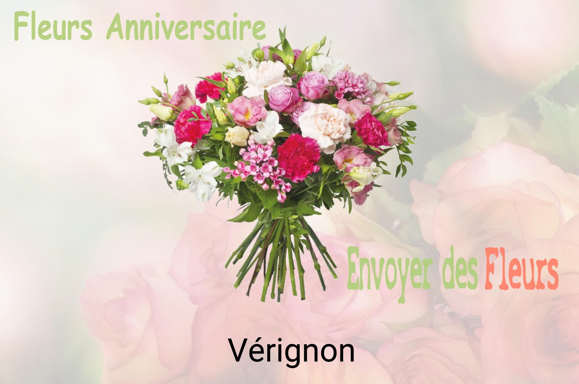 Bouquet de fleurs d’anniversaire livré à Vérignon